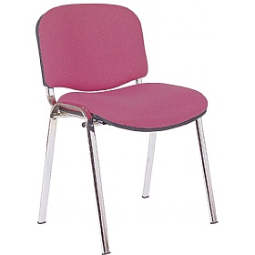 Ecton Chrome Frame Stacking Conference Chairs