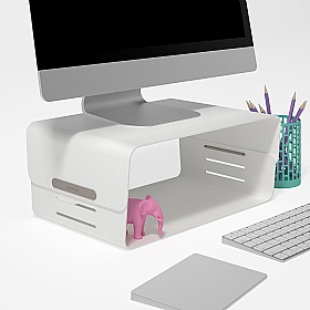 Bento Ergonomic Height Adjustable Monitor Riser