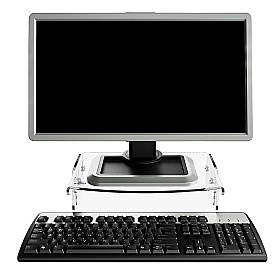 Addit 55 Clearspace Height Adjustable Ergonomic Monitor Riser
