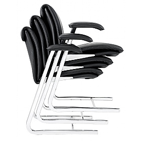 Boss Design Delphi Stacking Boardroom Chairs - Office Furniture