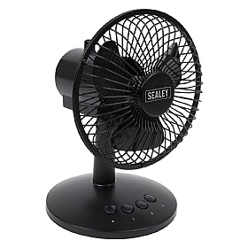 Oscillating USB Desk Fan