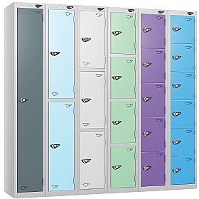 Pure Antibacterial Lockers with Hasp and Staple Lock