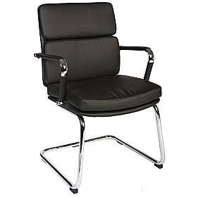 Deco Faux Leather Boardroom and Visitor Chairs
