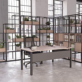 Matrix Storage Stepped Double Column Frames