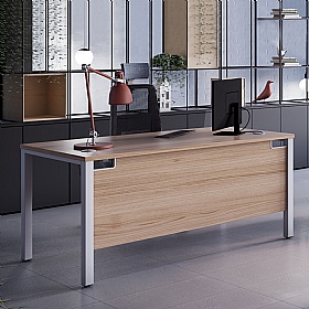 Quantum Goalpost Leg Rectangular Office Desks - Office Furniture