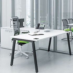 Apex A-Frame Executive Ergonomic Corner Office Desk