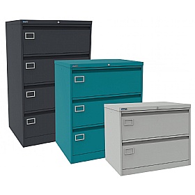 Silverline A4 Metal Side Filing Cabinets