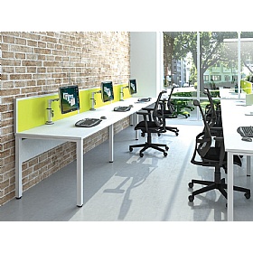 Analog Rectangular Extension Bench Desks