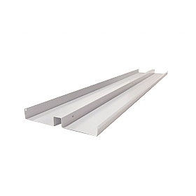 Analog Double Bench Desk Cable Trays