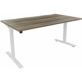 Aerial Electric Height Adjustable Rectangular Office Desks - Office Furniture