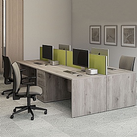 Forme Rectangular Office Desks - Office Furniture