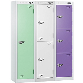 Pure Junior School Lockers with Hasp and Staple Lock