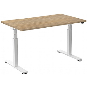 Aviator Electric Height Adjustable Rectangular Office Desks - Office Furniture