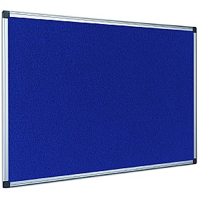 Bi Office Fire Retardant Aluminium Framed Felt Noticeboards
