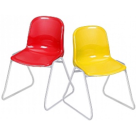 Harmony Poly Skid Base Stacking School Chairs