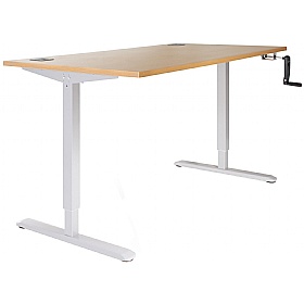 Academy Crank Height Adjustable Sit Stand School Desks