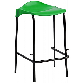Academy Ergo 4-Leg School Stools Green