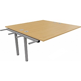 Apex Rectangular Back to Back Bench Extension Desks
