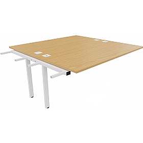 Apex Rectangular Back to Back Bench Extension Desks