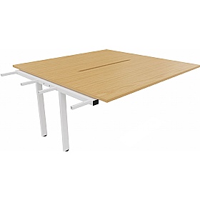 Apex Rectangular Back to Back Bench Extension Desks