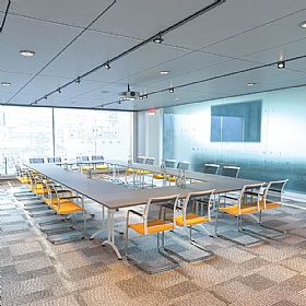 Unified Folding Rectangular Conference and Boardroom Tables
