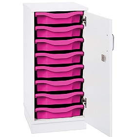 Premium 8 Tray Storage With Door