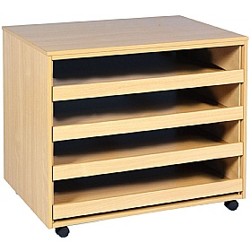 4 Drawer A1 Paper and Art School Storage