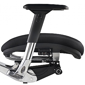 i29 24 Hour Ergonomic Mesh and Fabric Office Chair with Headrest - Office Furniture