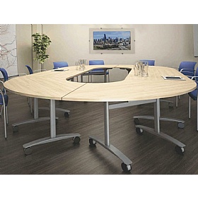 Unified Modular Tilting Radius Conference and Boardroom Tables