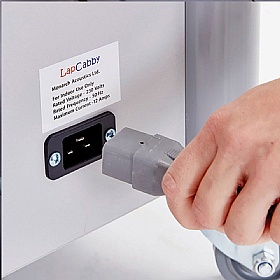 LapCabby Mini 32V Vertical Laptop Charging and Storage Trolley - Education