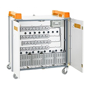 LapCabby Mini 32V Vertical Laptop Charging and Storage Trolley - Education