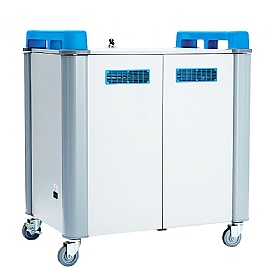 LapCabby Mini 32V Vertical Laptop Charging and Storage Trolley - Education