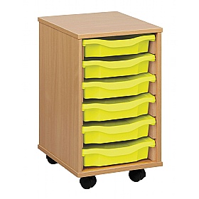 UltraBrite 6 Tray Shallow Storage