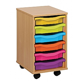 UltraBrite 6 Tray Shallow Storage