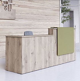 Engage Duo Medio Reception Desk