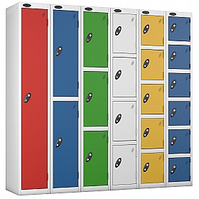 Atom Antibacterial Probe Lockers - Coin Return Lock