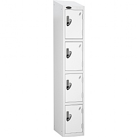 Atom Antibacterial Sloping Top Probe Lockers - Digital Combination Lock