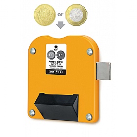 Equinox Antibacterial Probe Lockers - Coin Return Lock