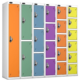 Equinox Antibacterial Probe Lockers - Digital Combination Lock