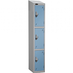 Equinox Antibacterial Sloping Top Probe Lockers - Digital Combination Lock