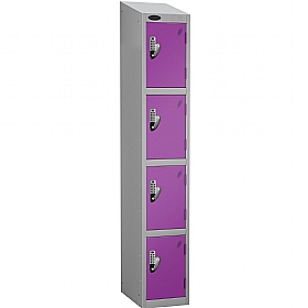 Equinox Antibacterial Sloping Top Probe Lockers - Digital Combination Lock