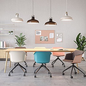 Adept 50/50 Swivel Meeting and Breakout Chairs