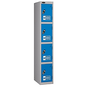 Atom Probe Antibacterial PPE Lockers - Hasp & Staple Lock