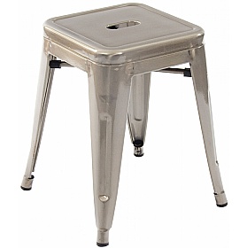 Sorrento Steel Stacking Breakout and Cafe Low Stools