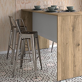 Sorrento Steel Breakout and Cafe Stools with Backrest