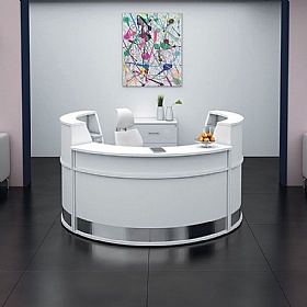 Comet Compact Reception Desk