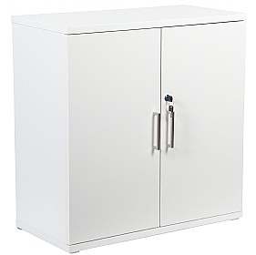 Horizon Wooden Office Cupboards White