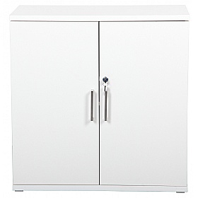 Horizon Wooden Office Cupboards White