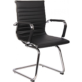 Roma Leather Visitor Office Chair