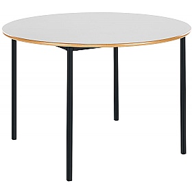 Alumni Fully Welded Circular School Tables Grey